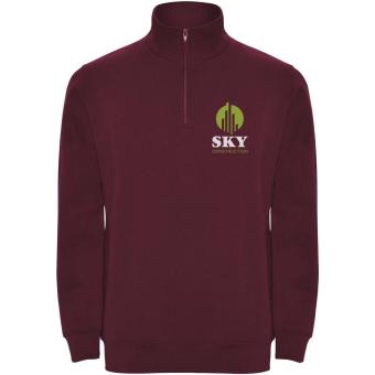 Aneto 280 g/m2 quarter zip sweater, cardinalred Cardinalred | XS
