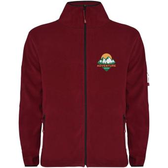 Luciane men's full zip fleece jacket, cardinalred Cardinalred | XS