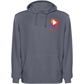 Kenia 250 g/m² Kapuzenpullover Unisex, dunkelgrau Dunkelgrau | XS