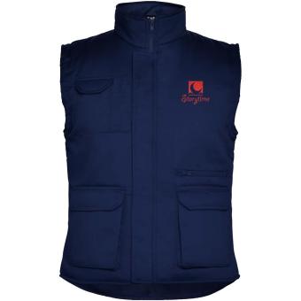 Almanzor Vielseitige Thermo Arbeitsweste mit hohem Kragen, marineblau Marineblau | M