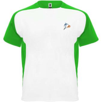 Bugatti short sleeve unisex sports t-shirt, fern green/white Fern green/white | 2XL