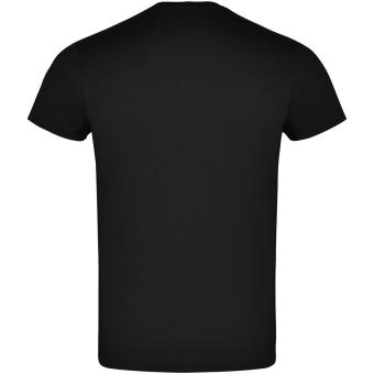 Atomic short sleeve unisex t-shirt, black Black | XS