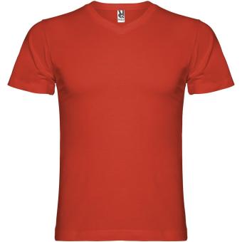 Samoyedo short sleeve men's v-neck t-shirt 