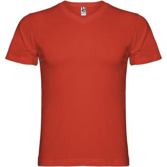 Samoyedo short sleeve men's v-neck t-shirt 