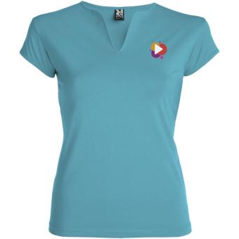 Belice 200 g/m² short sleeve women's t-shirt, turqoise Turqoise | XL