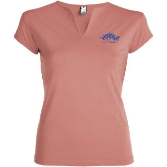 Belice 200 g/m² short sleeve women's t-shirt, clay orange Clay orange | L