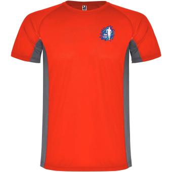 Shanghai 140 g/m² Sport T-Shirt für Herren, rot dark lead Rot dark lead | L