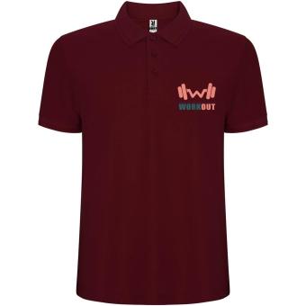 Pegaso Premium Poloshirt für Herren, Granat Granat | L
