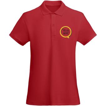 Prince short sleeve women's polo, red Red | L