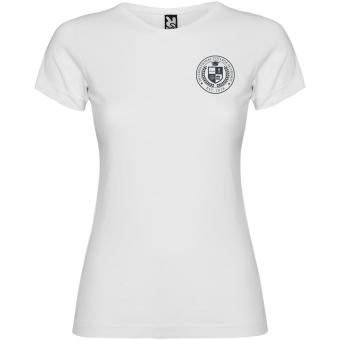 Jamaica short sleeve women's t-shirt, white White | L