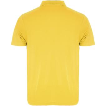 Austral 180 g/m2 short sleeve unisex polo, yellow Yellow | L