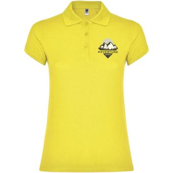 Star Poloshirt für Damen, gelb Gelb | L