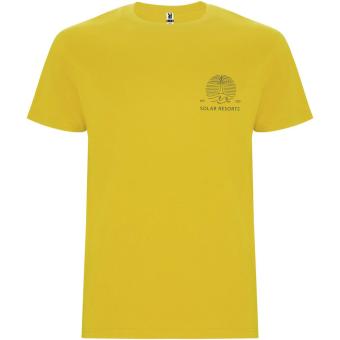Stafford short sleeve men's t-shirt, yellow Yellow | L