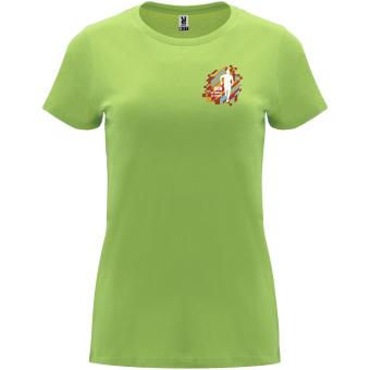 Capri short sleeve women's t-shirt, oasis green Oasis green | L