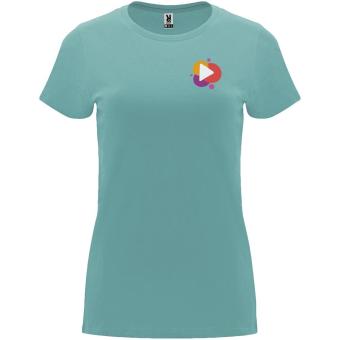 Capri short sleeve women's t-shirt, dusty blue Dusty blue | L