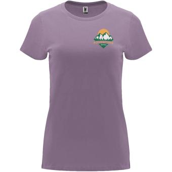 Capri short sleeve women's t-shirt, lilac Lilac | L