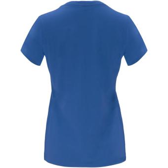 Capri short sleeve women's t-shirt, dark blue Dark blue | L