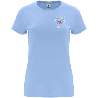 Capri short sleeve women's t-shirt, skyblue Skyblue | L