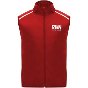 Jannu leichte Laufweste Unisex, rot Rot | L
