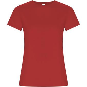 Golden short sleeve women's t-shirt 