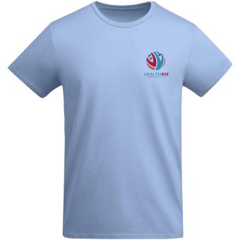 Breda short sleeve men's t-shirt, skyblue Skyblue | L