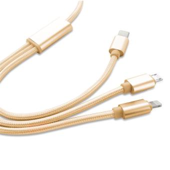 Allround 3-in-1 Kabel Gold