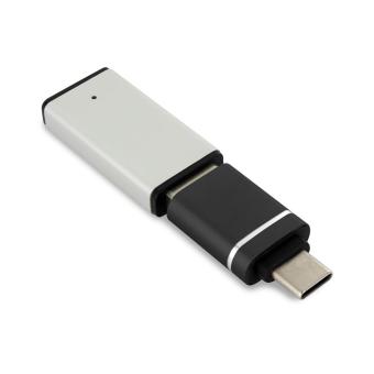 USB 3.0 Adapter Typ A auf Typ-C Schwarz