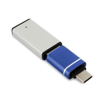 USB 3.0 Adapter Typ A auf Typ-C Blau