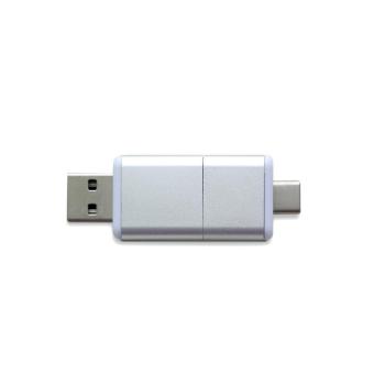 USB Stick Squeeze Typ C White | 128 GB USB3.0