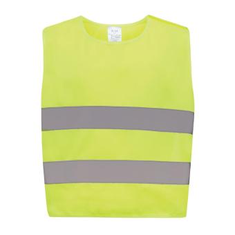 XD Collection GRS recycled PET high-visibility safety vest 3-6 years Yellow