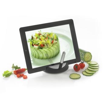 XD Design Chef Tabletständer mit Touchpen Schwarz/silber