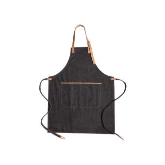 XD Collection Deluxe canvas chef apron Black