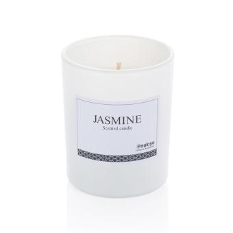 Ukiyo small scented candle in glass White