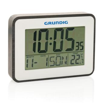 Grundig weatherstation alarm and calendar White