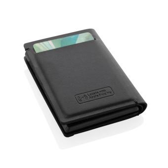 XD Collection Seekcard RCS rpolyester card wallet with worldwide locating Black