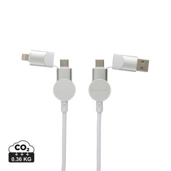 Urban Vitamin Oakland RCS rKunststoff 1,2m 6-in-1 Fast-Charging 45W Kabel 