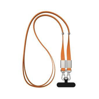 XD Xclusive Nivo RCS recycled PET Crossbody lanyard Orange