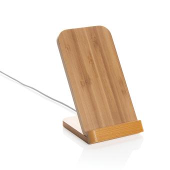 XD Collection Kabelloser 5W-Ladeständer aus Bambus Braun