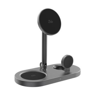 XD Xclusive Quantum RCS ultra-fast 25W Magnetic desk wireless Charger Gray/black
