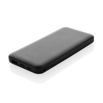 XD Collection Lockhart 10.000mAh Powerbank aus RCS Kunststoff Schwarz