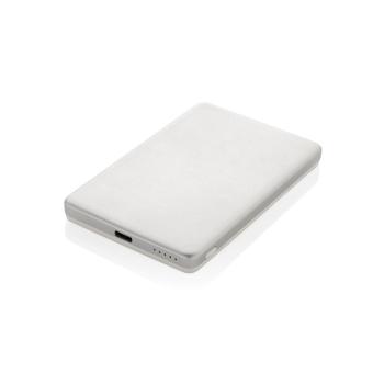 XD Collection Orion 5.000mAh 5W magnetische Powerbank aus RCS rec. Alu Silber