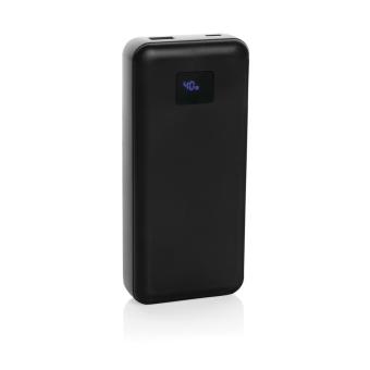 XD Collection Gridley 20.000mAh 65W Laptop Powerbank aus RCS rPlastik Schwarz