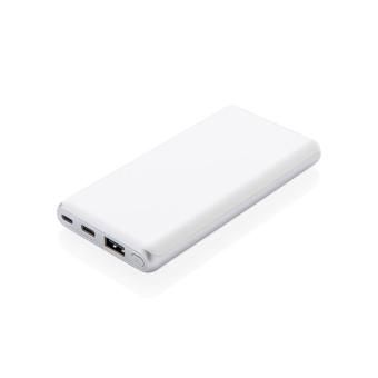 XD Collection Ultraschnelle 10.000 mAh Powerbank mit PD Weiß