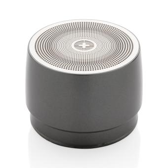 Swiss peak 5W wireless bass speaker Gray