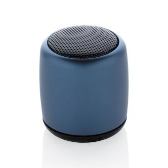 XD Collection Mini aluminium wireless speaker Aztec blue