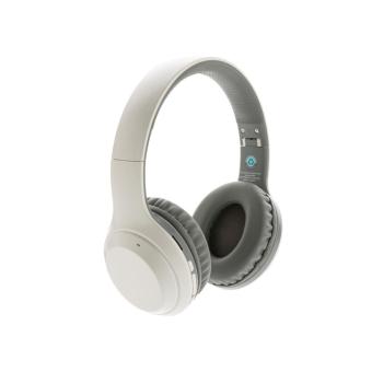 XD Collection RCS standard recycled plastic headphone White