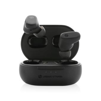 Urban Vitamin Gilroy hybrid ANC and ENC earbuds Black
