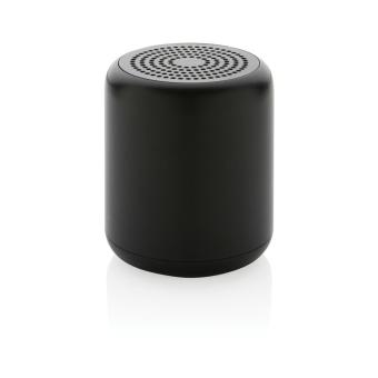 XD Collection RCS certified recycled plastic 5W Wireless speaker Black