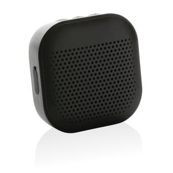 XD Collection RCS recycled plastic Soundbox 3W speaker Black