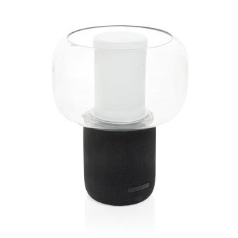 XD Xclusive Lux 10W Lautsprecherlampe aus RCS recyceltem Kunststoff Schwarz